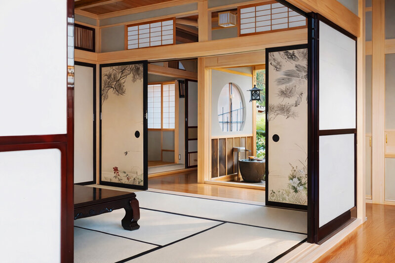 入母屋造りの和風住宅