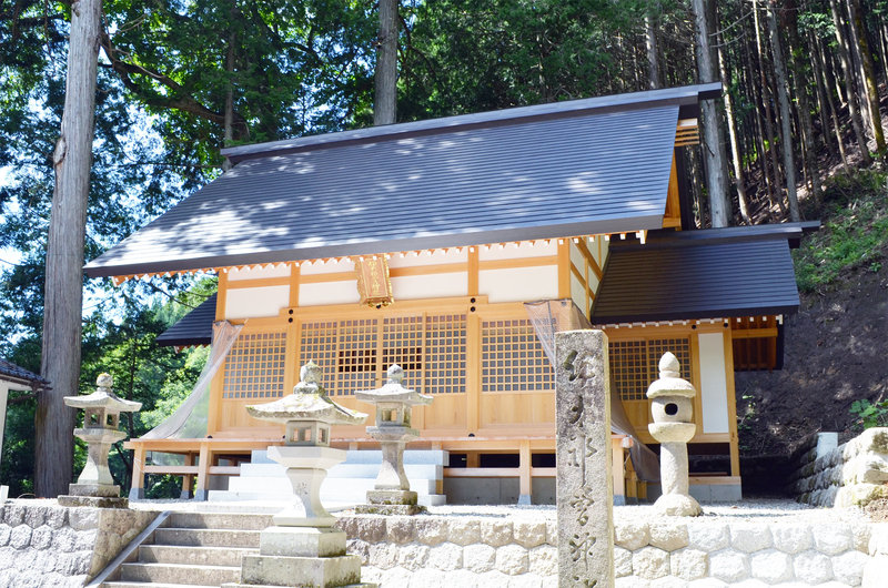 伊太祁曽神社拝殿 新築工事