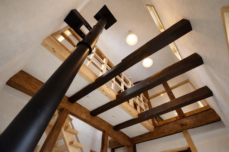 板倉を移築した住宅兼店舗