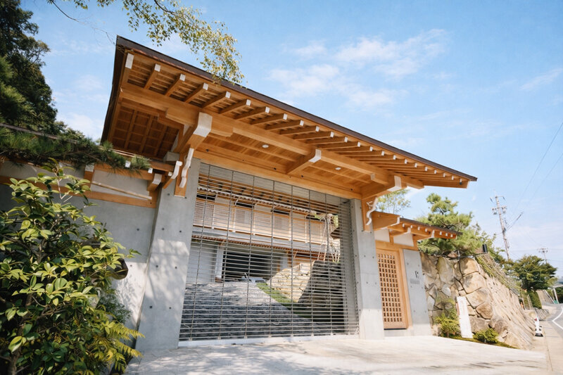 飛騨の伝統意匠を取り入れた邸宅