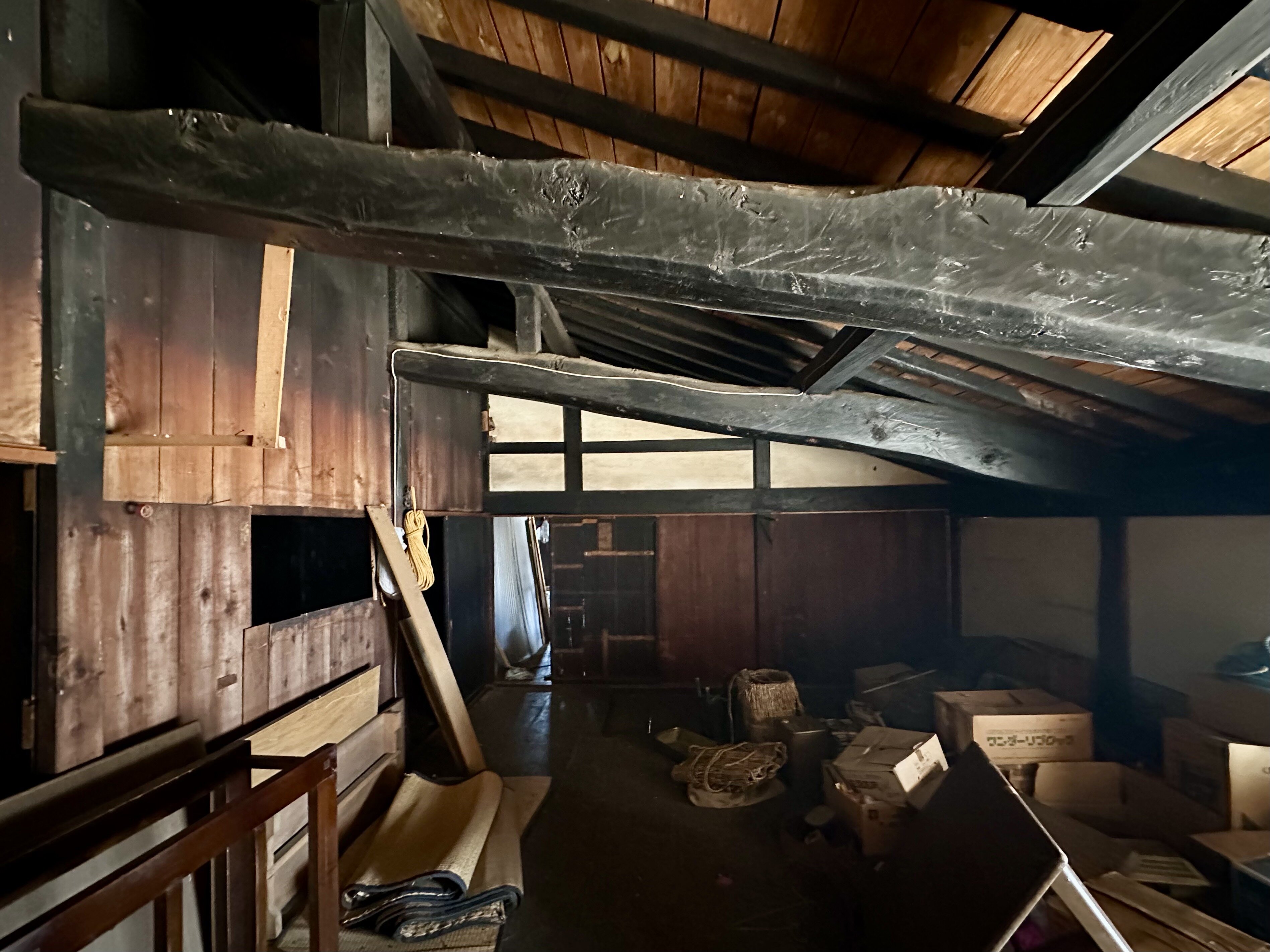 古民家解体前の内部構造